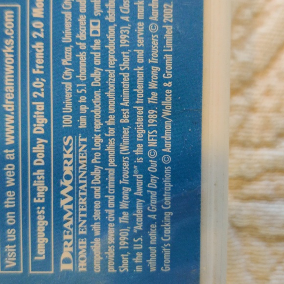 Wallace & Gromit In Three Amazing Adventures DVD movie Disk 2005, Used - Picture 4 of 7